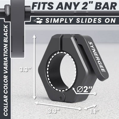 Synergee Magnetic Barbell Collars