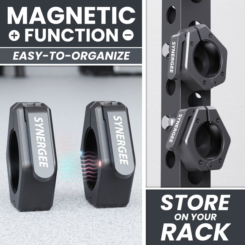 Synergee Magnetic Barbell Collars