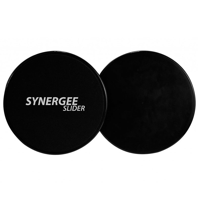 Buy JoyFit Exercise Core Sliders- Dual Sided Exercise Gliding Discs, Ab,  Back, Hip, and Leg, Exercise Gear for Gym, Home, Yoga, Strengthen Abdomen,  Improve Balance. Ideal for Men and Women Pair (Black)