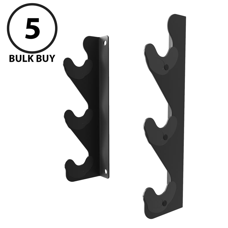 Synergee Barbell Gun Rack Wall Mounted - 5 Unit Bulk Buy