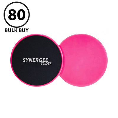 Synergee Power Pink Core Sliders - 80 Unit Bulk Buy