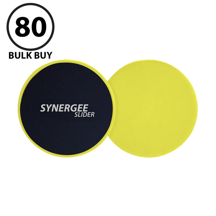 Synergee Yellow Core Sliders - 80 Unit Bulk Buy