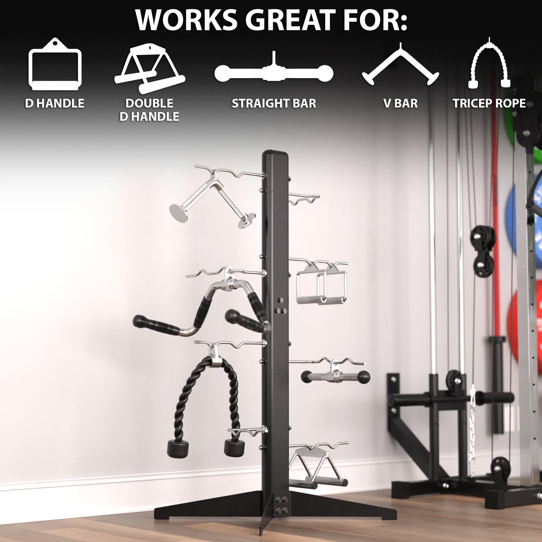 Synergee Cable Attachment Rack | Synergee Fitness Canada – Synergee Canada