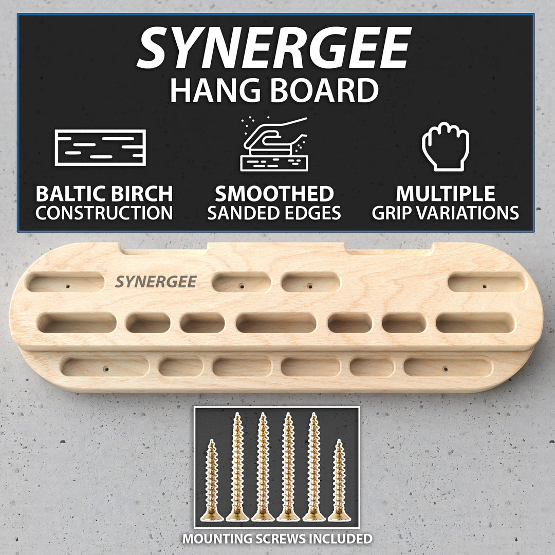 Synergee Wooden Hang Board