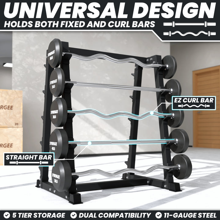Synergee Fixed Barbell Storage Rack