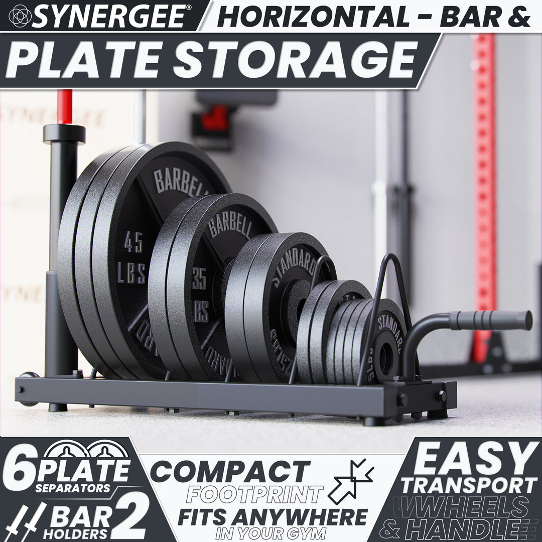 Synergee Horizontal Plate Storage Rack