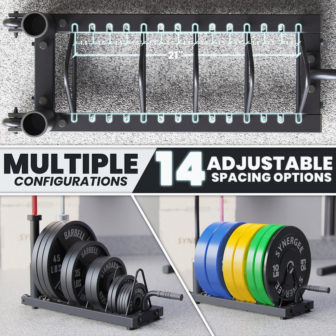 Synergee Horizontal Plate Storage Rack