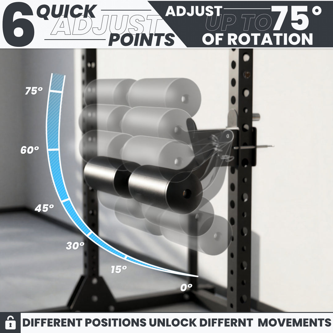 Synergee Nordic Curl & Bulgarian Split Squat Rack Attachment