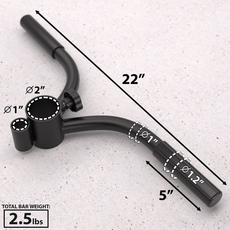 Synergee T Bar Landmine Attachments