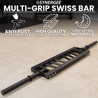 Synergee Multi-Grip Swiss Bar