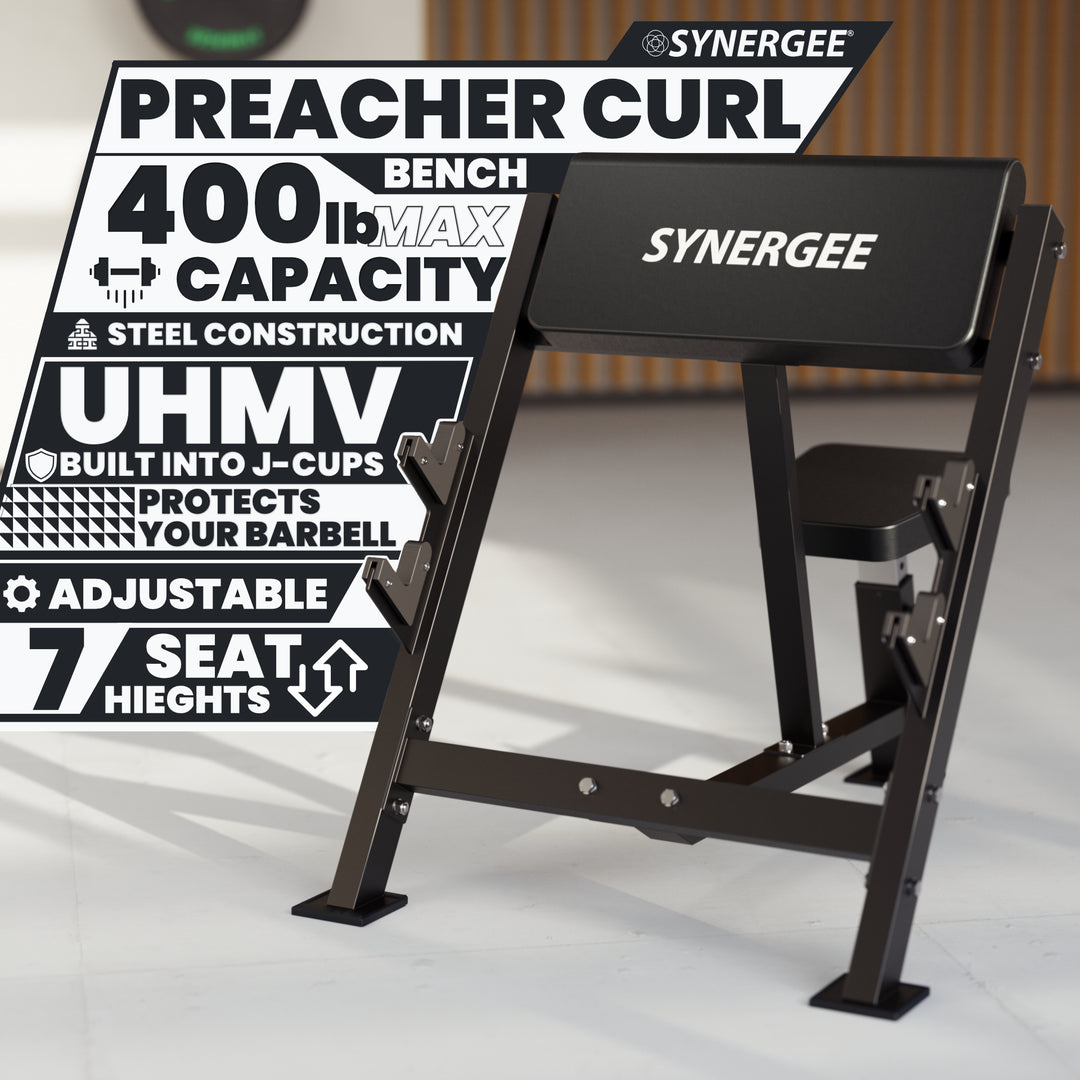 Synergee Preacher Curl Bench