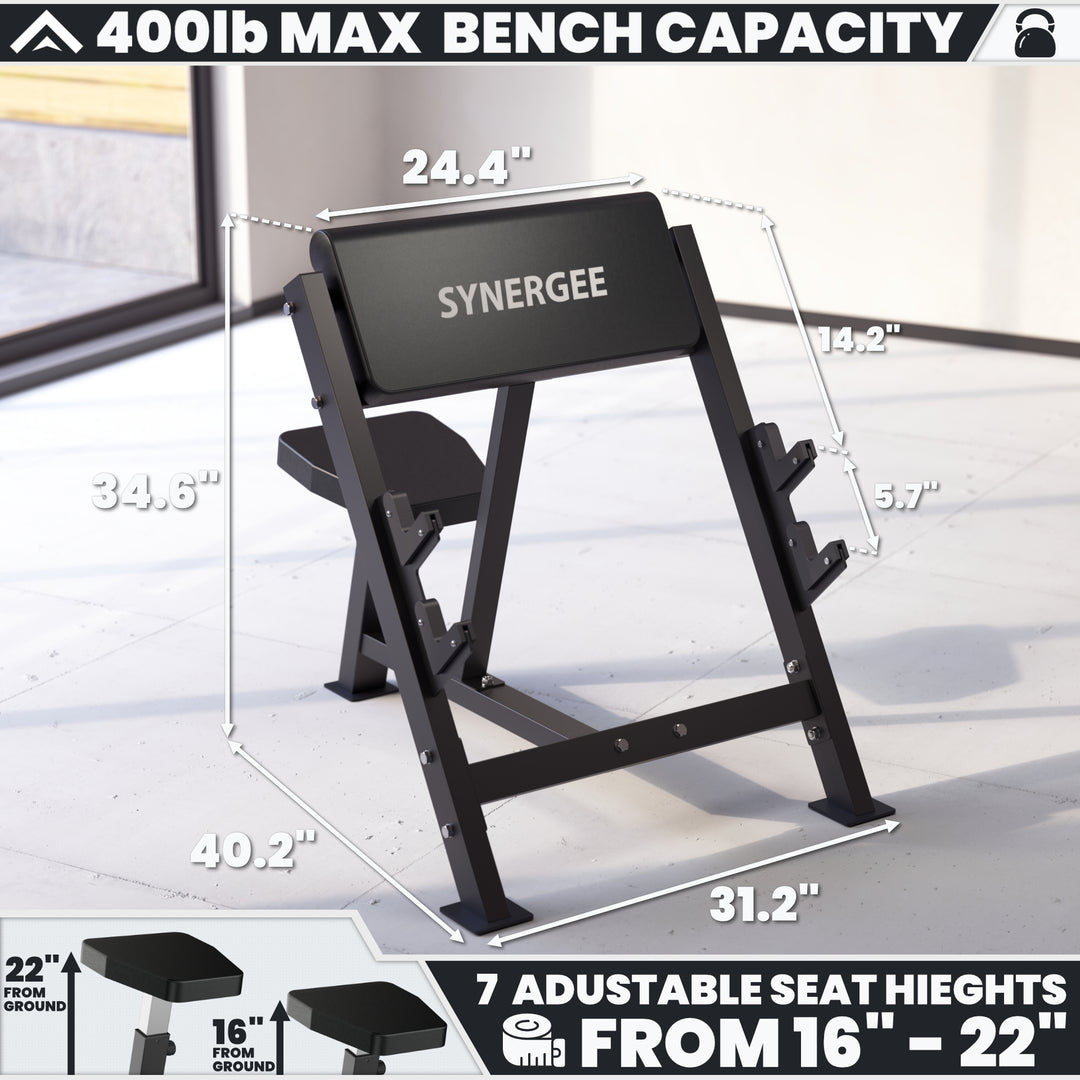 Synergee Preacher Curl Bench