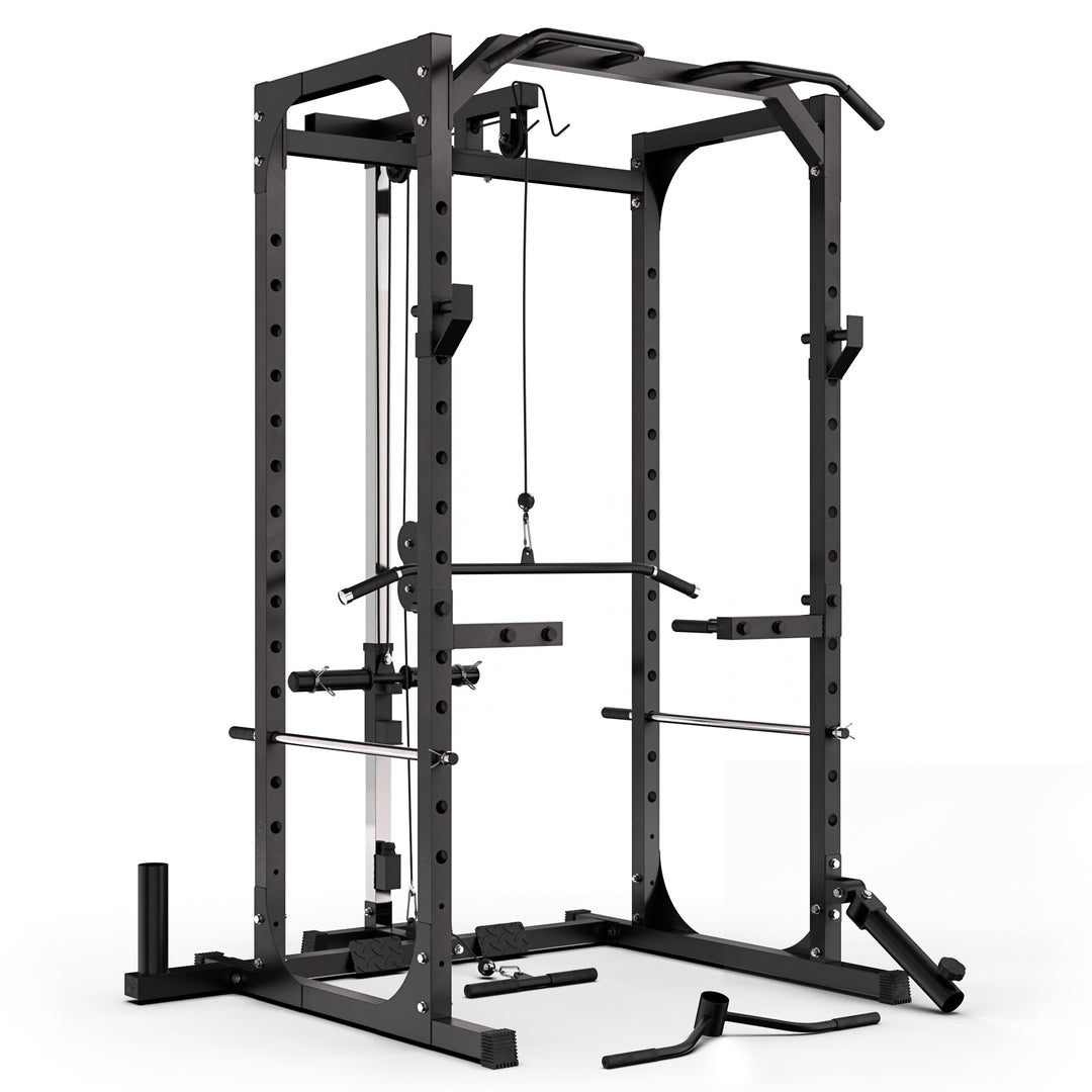 Synergee Power Rack With Pulley System