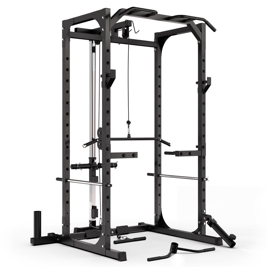 Synergee Power Rack With Pulley System