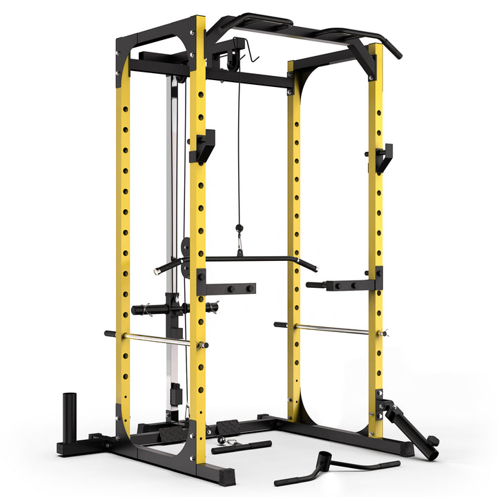 Synergee Power Rack With Pulley System