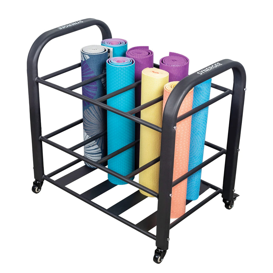 Synergee Yoga Mat Storage Roller Rack