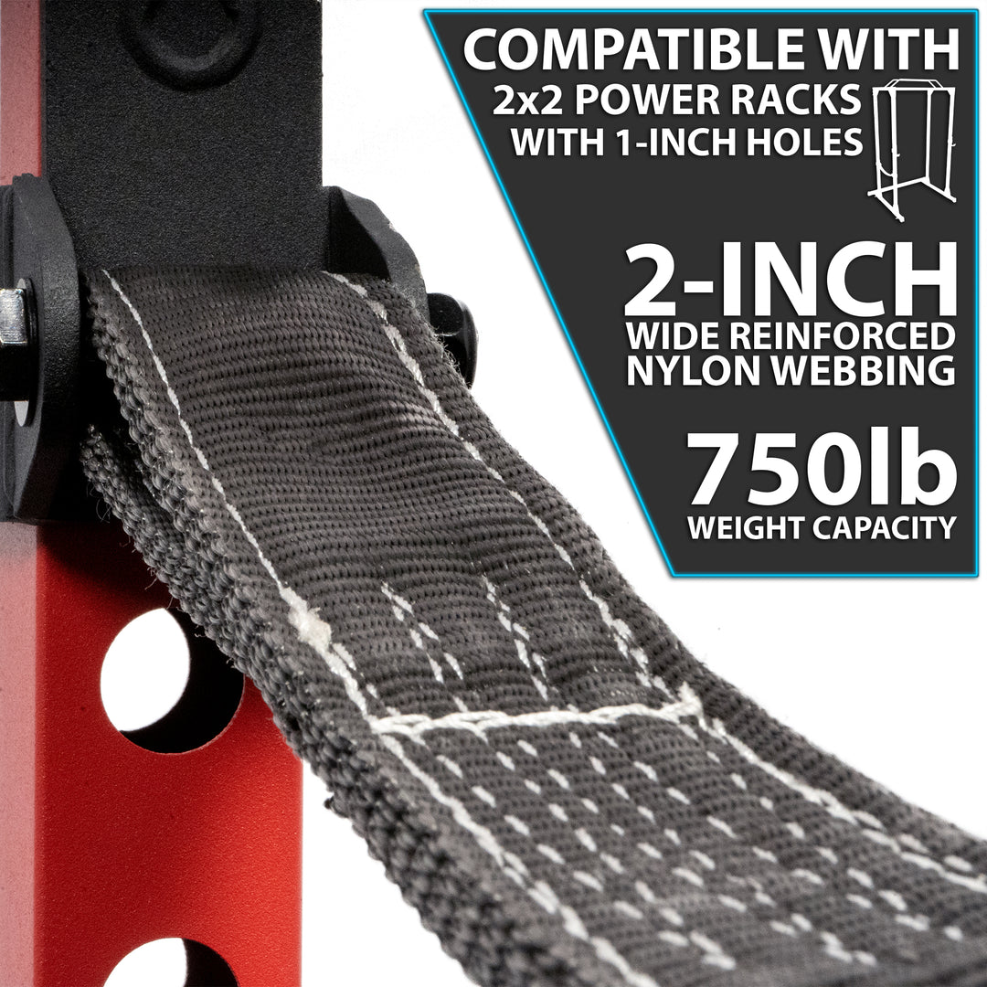 Synergee Power Rack Safety Straps
