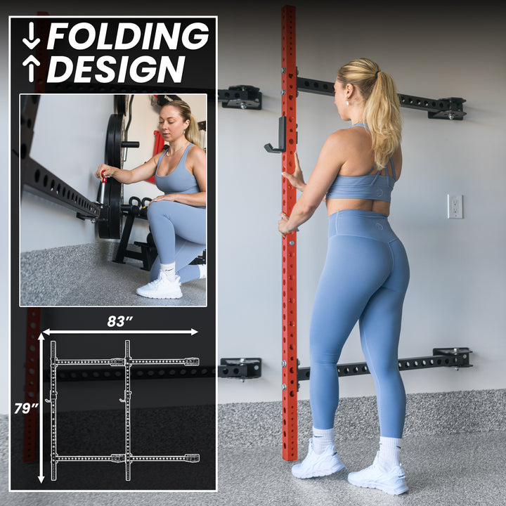 Synergee 2200 Series Folding Squat Rack