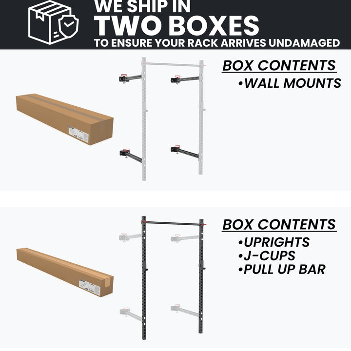 Synergee 2200 Series Folding Squat Rack