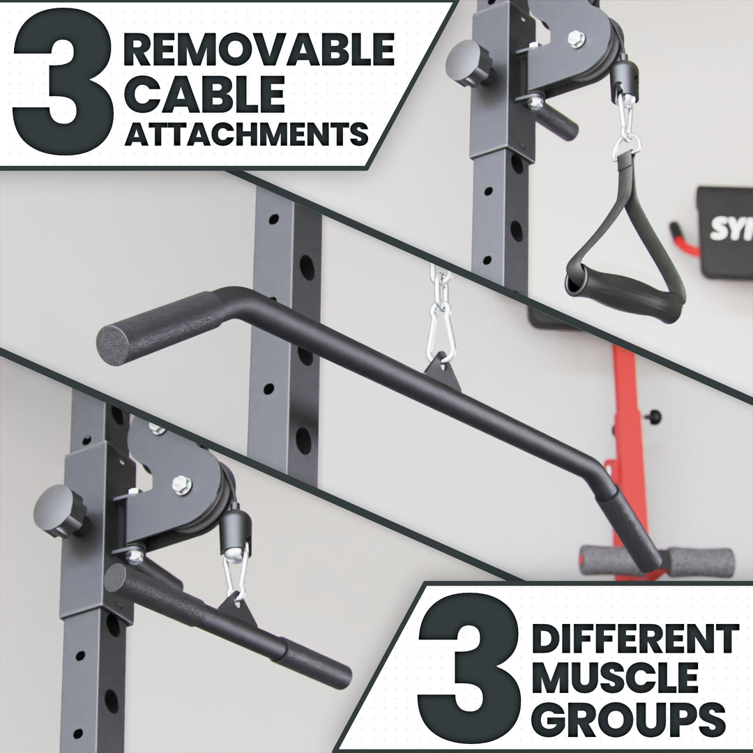 Synergee Power Rack With Cable Crossover