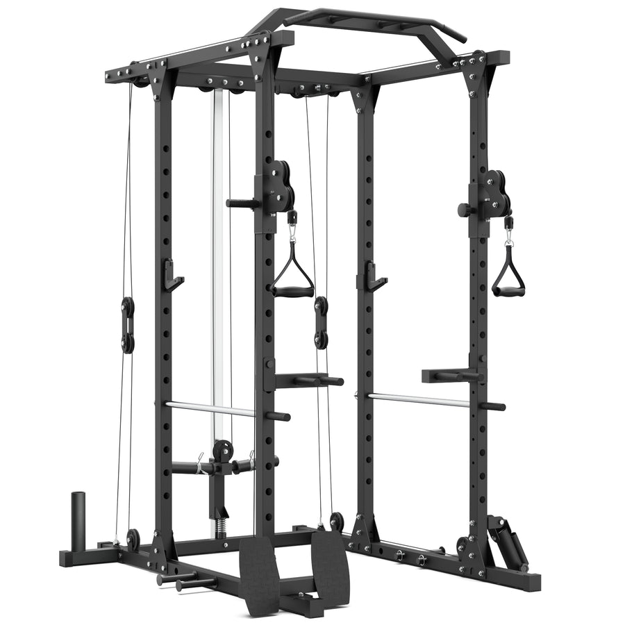 Synergee Power Rack With Cable Crossover