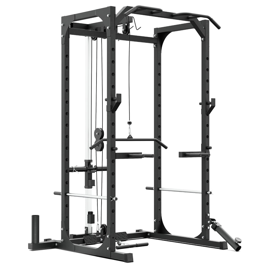 Synergee Power Rack With Pulley System