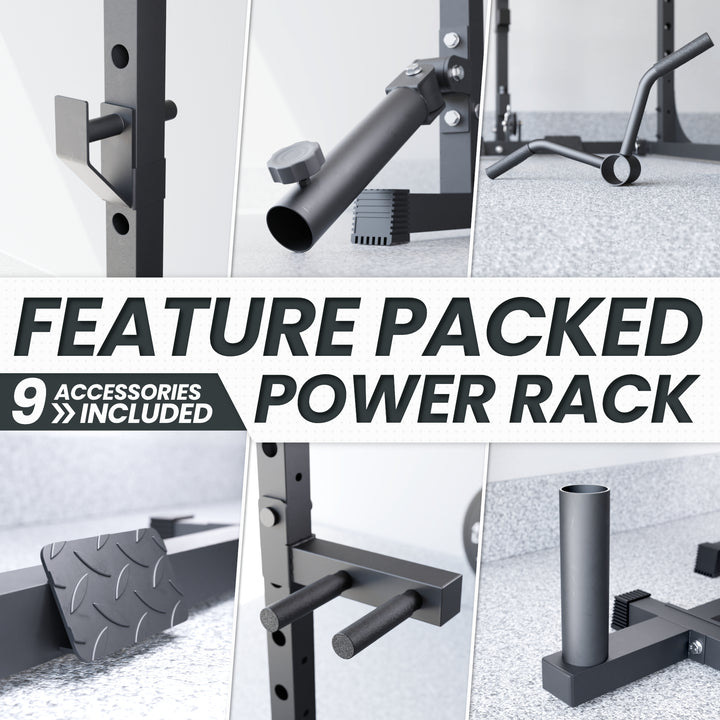 Synergee Power Rack With Pulley System