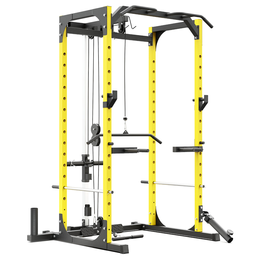 Synergee Power Rack With Pulley System