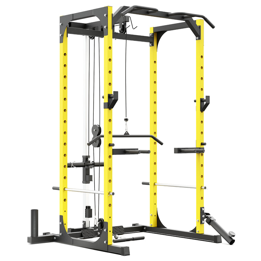 Synergee Power Rack With Pulley System