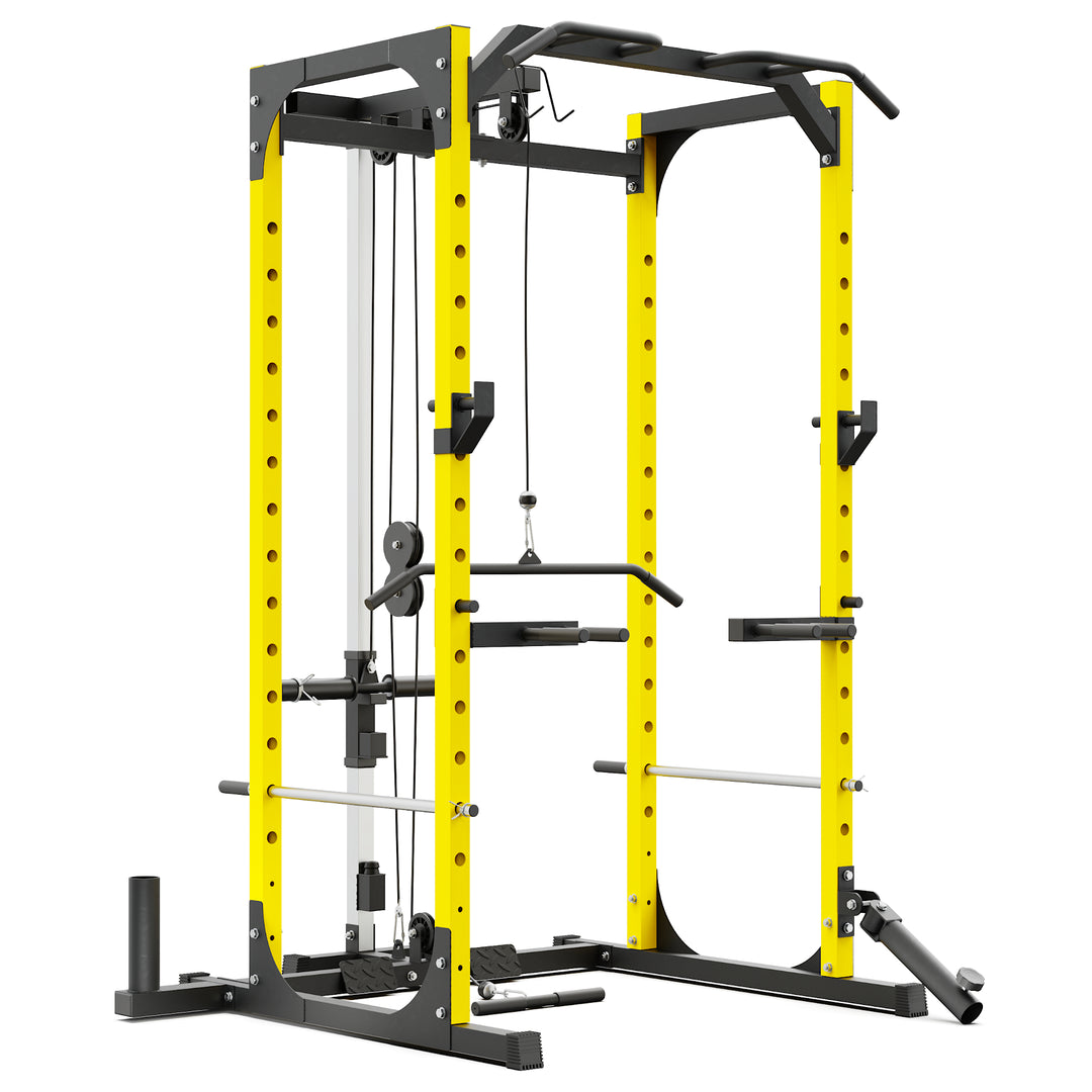 Synergee Power Rack With Pulley System