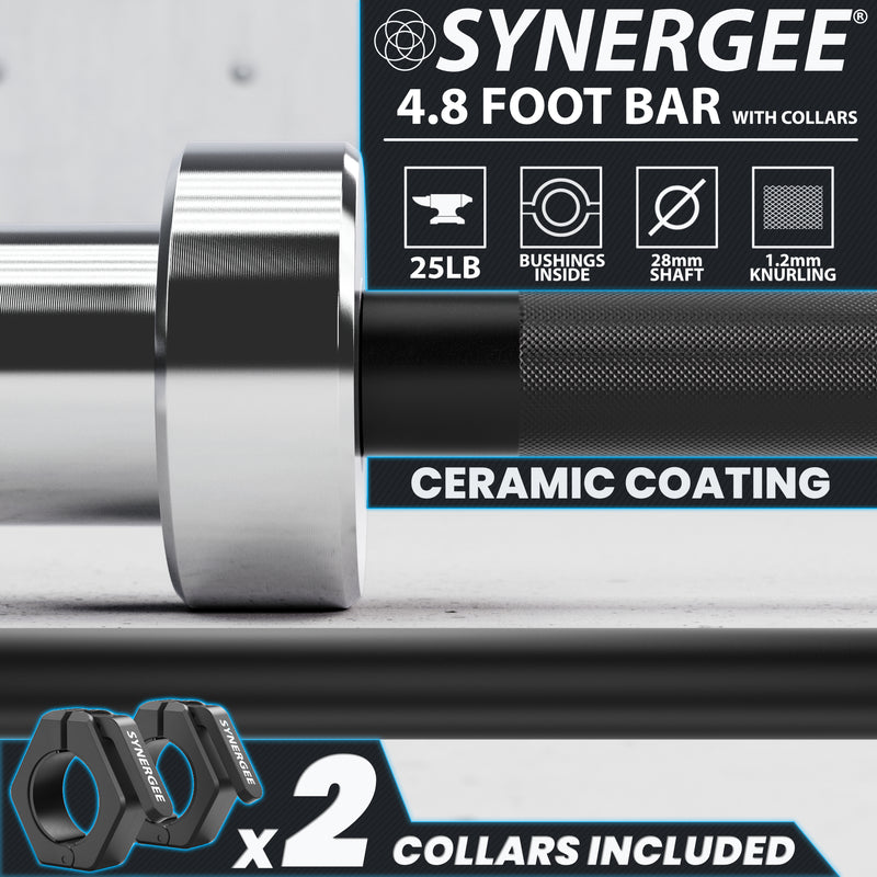 Synergee 4.8-Foot Barbell