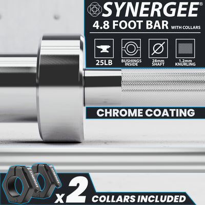 Synergee 4.8-Foot Barbell