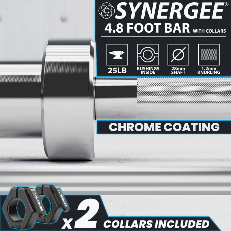 Synergee 4.8-Foot Barbell