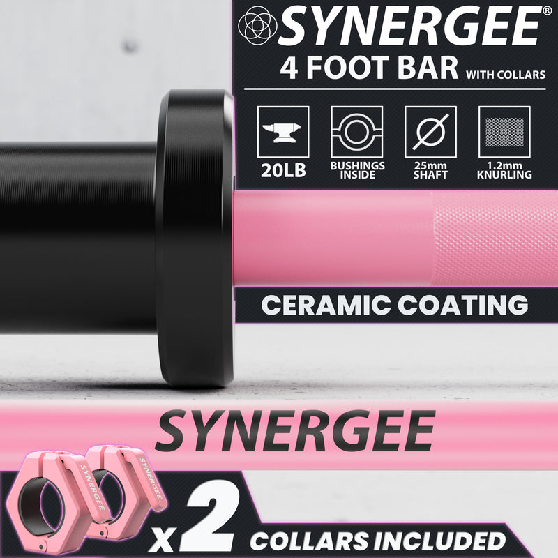 Synergee 4-Foot Barbell