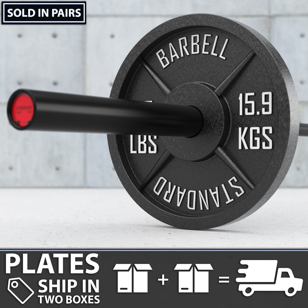 Synergee Standard Metal Weight Plates