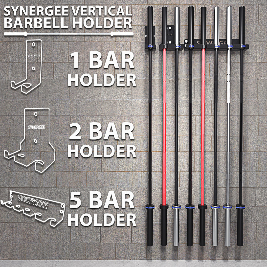 Synergee Vertical Barbell Wall Storage Racks