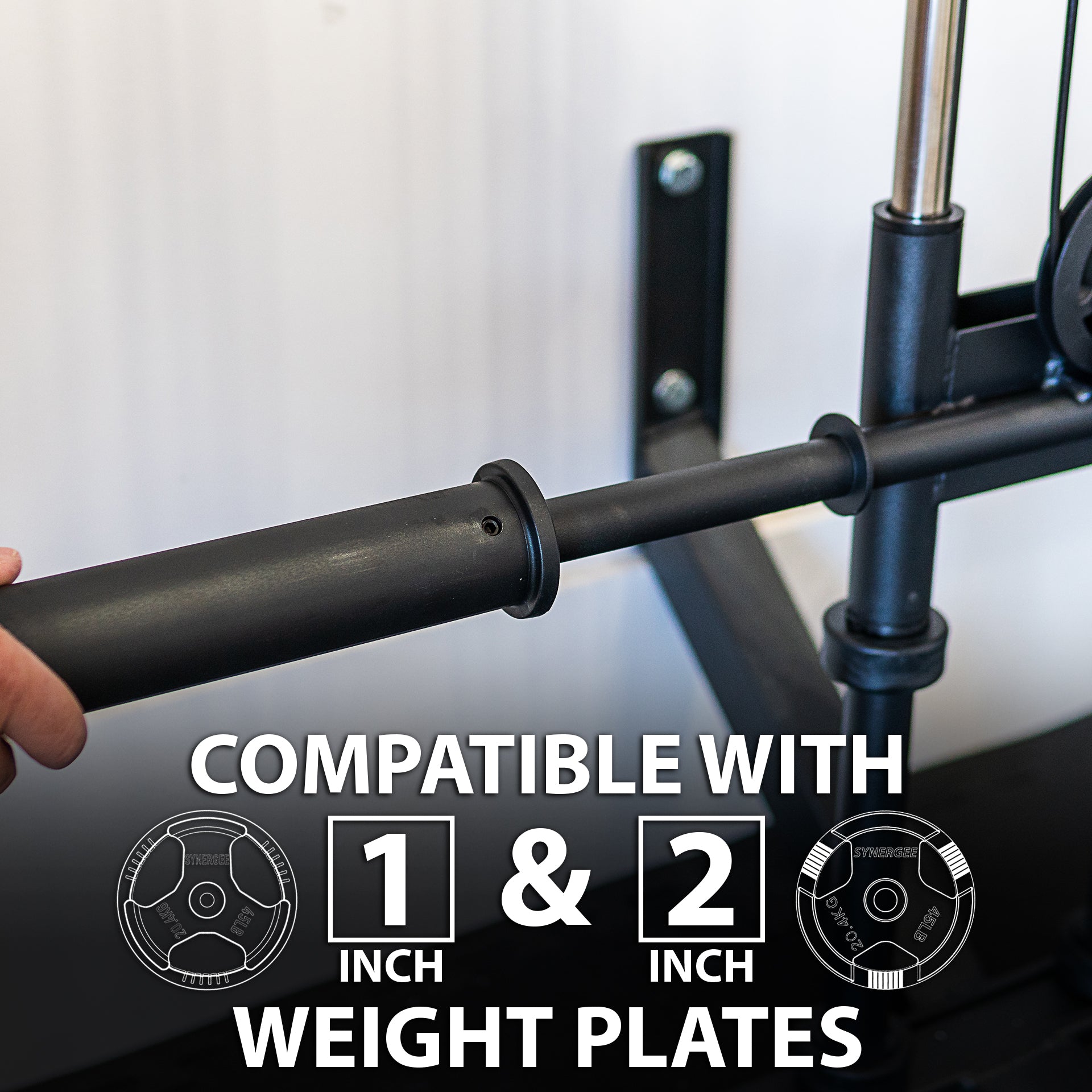 Synergee Wall Mounted Adjustable Dual Pulley Machine | Synergee