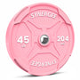 Synergee Pink EZ Grip Bumper Plates