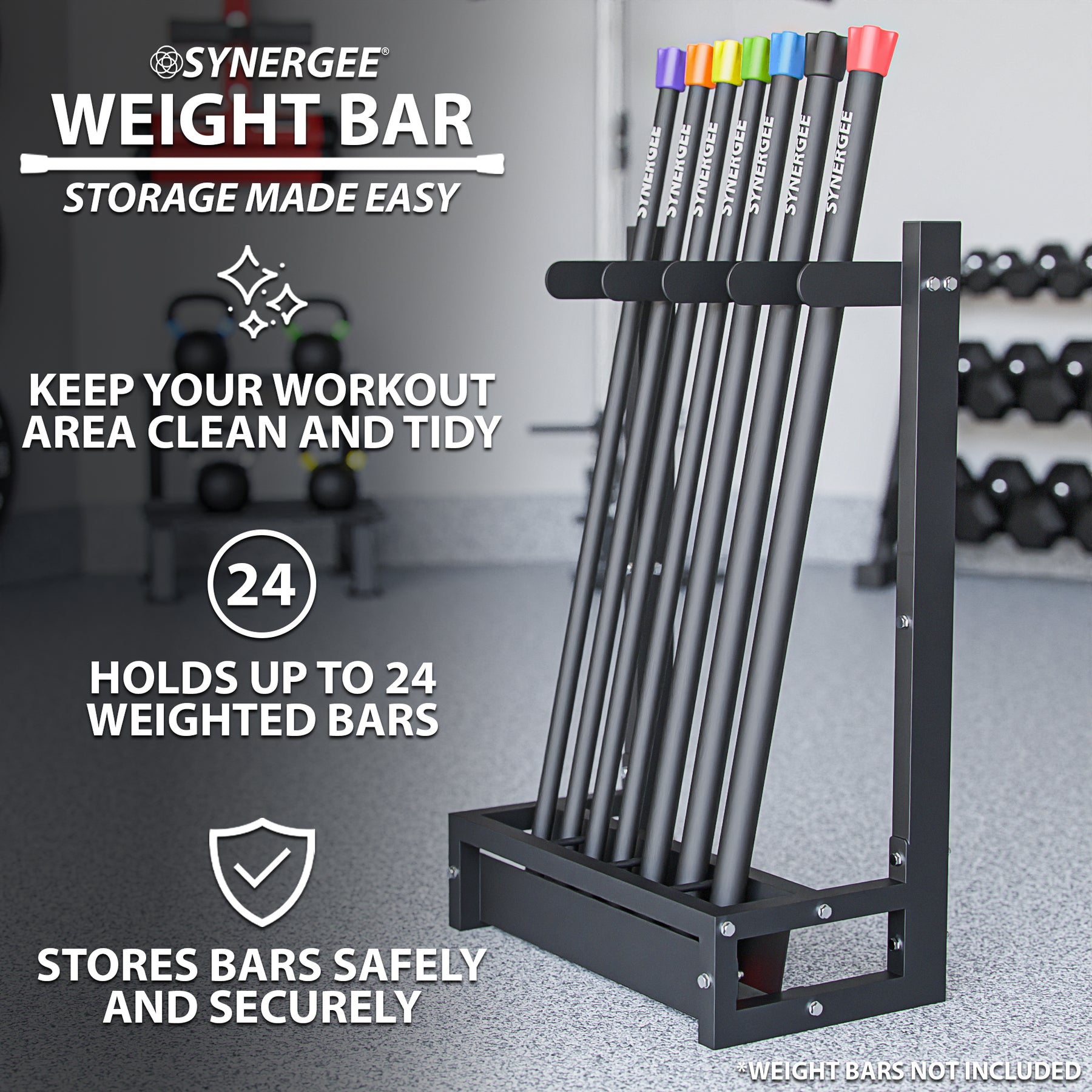 Synergee Weight Bar Rack | Synergee Fitness Canada – Synergee Canada