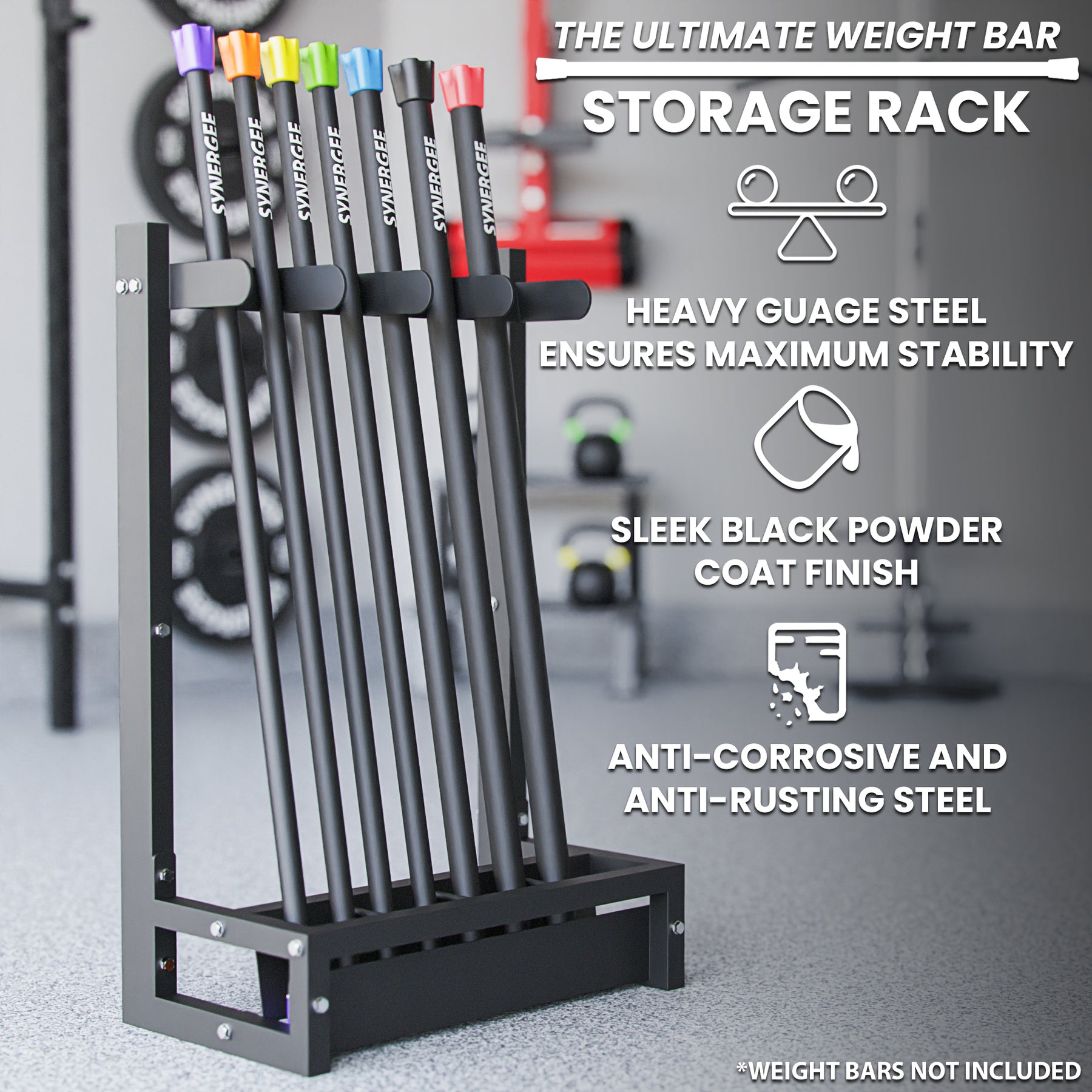 Synergee Weight Bar Rack | Synergee Fitness Canada – Synergee Canada