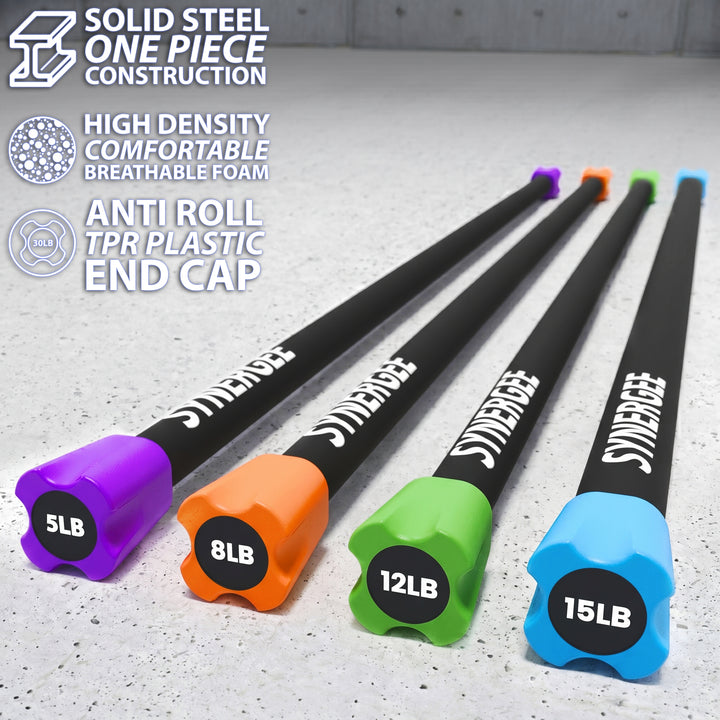 Synergee Weighted Workout Bars