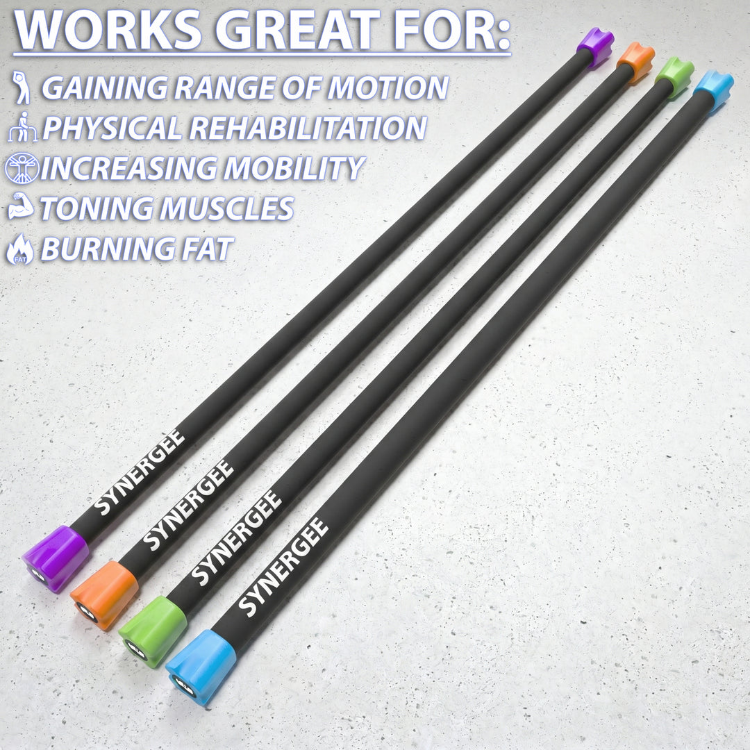 Synergee Weighted Workout Bars